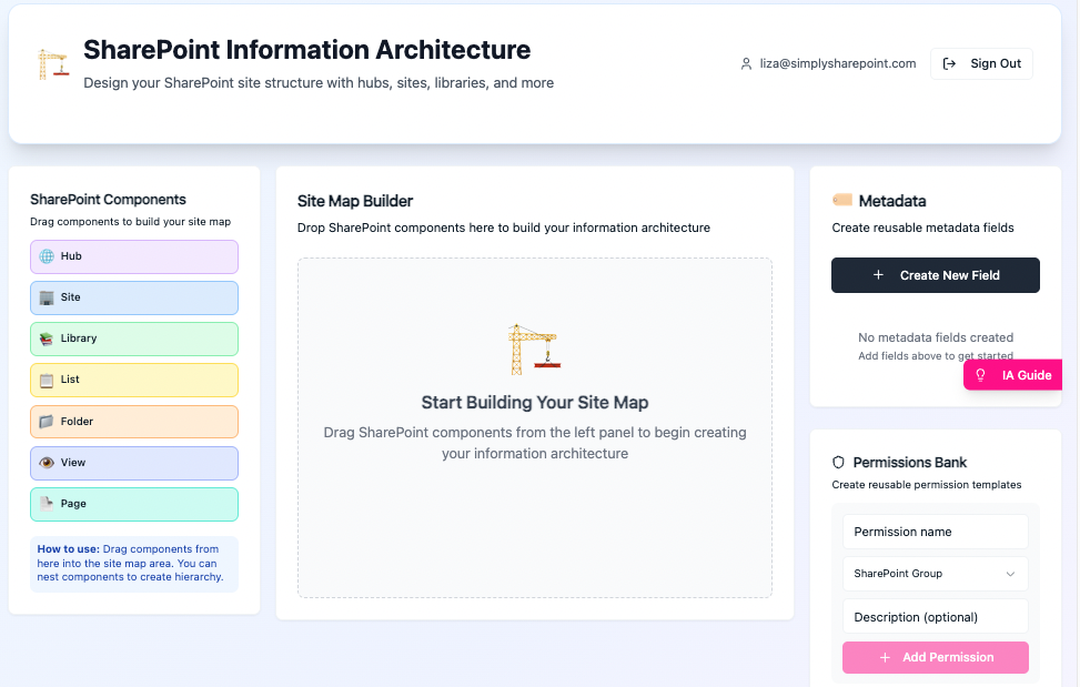 Metadata Field Designer